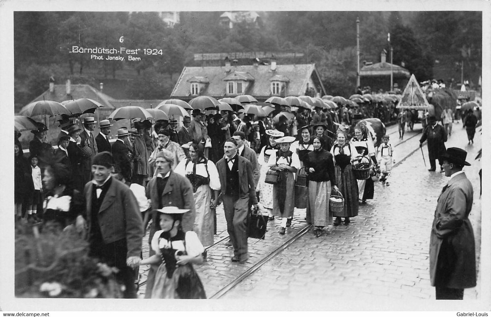 Bern - Bärndütsch Fest 1924 - Photo Jansky Bern - Bern