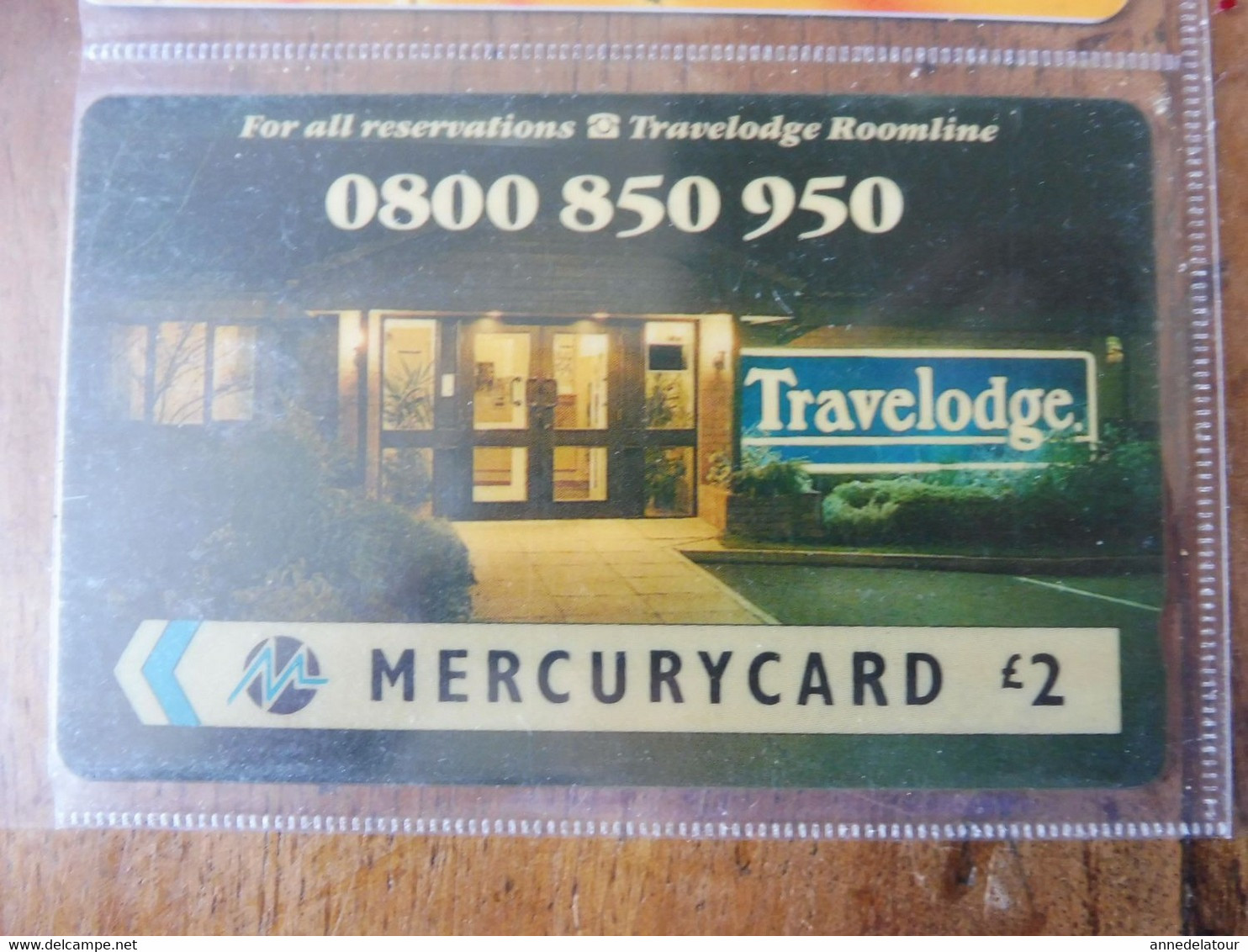 6 phonecards  MERCURYCARD  (Royal Air Force, and so and )