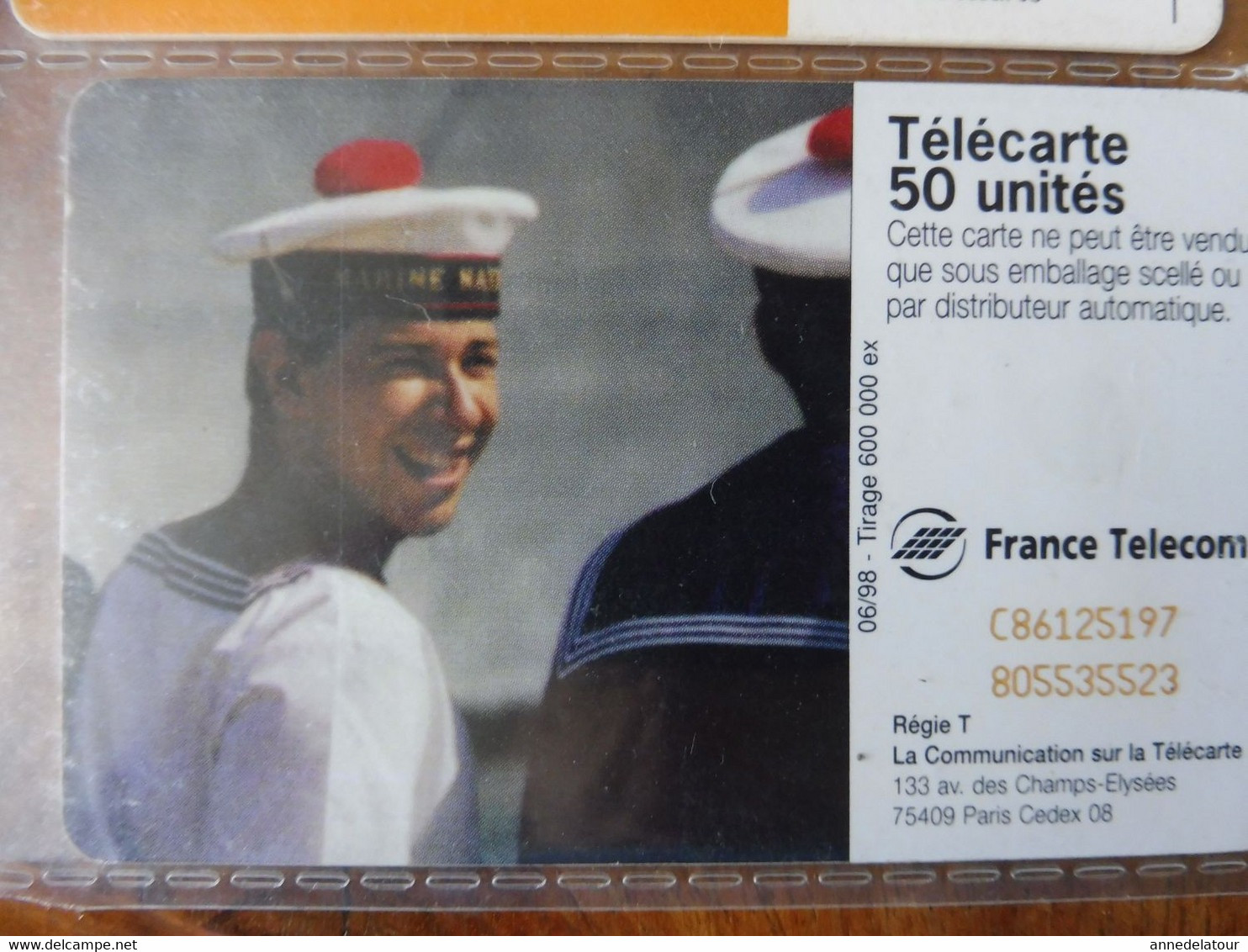 10  Télécartes  FRANCE TELECOM    publicités et divers, Marine Nationale, etc