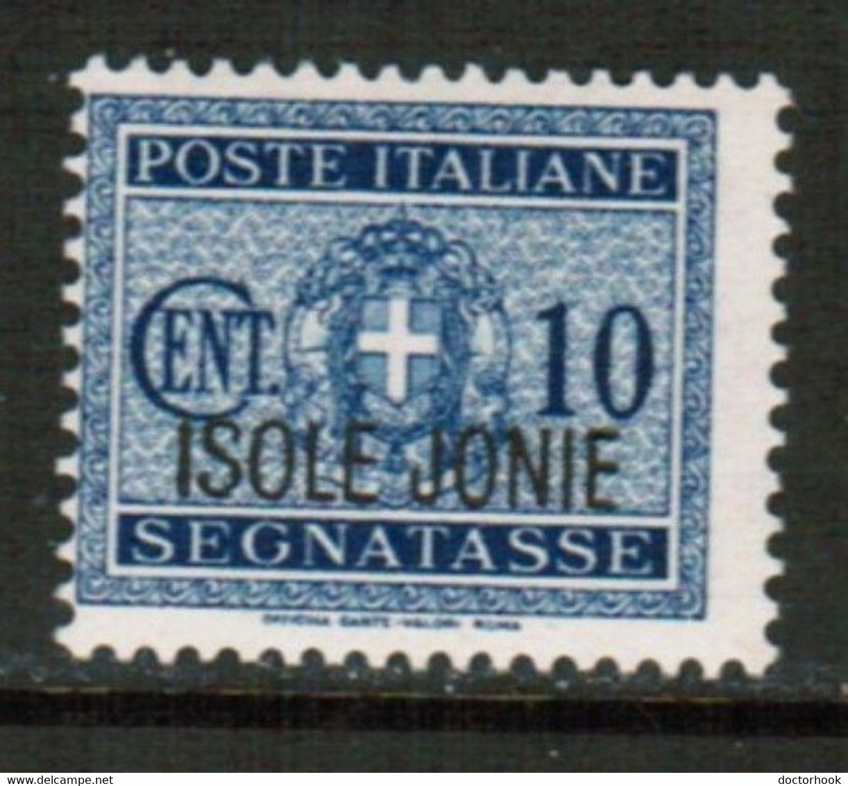 ITALY---Ionian Islands  Scott # NJ 1** F-VF MINT NH (Stamp Scan # 788) - Ionische Inseln