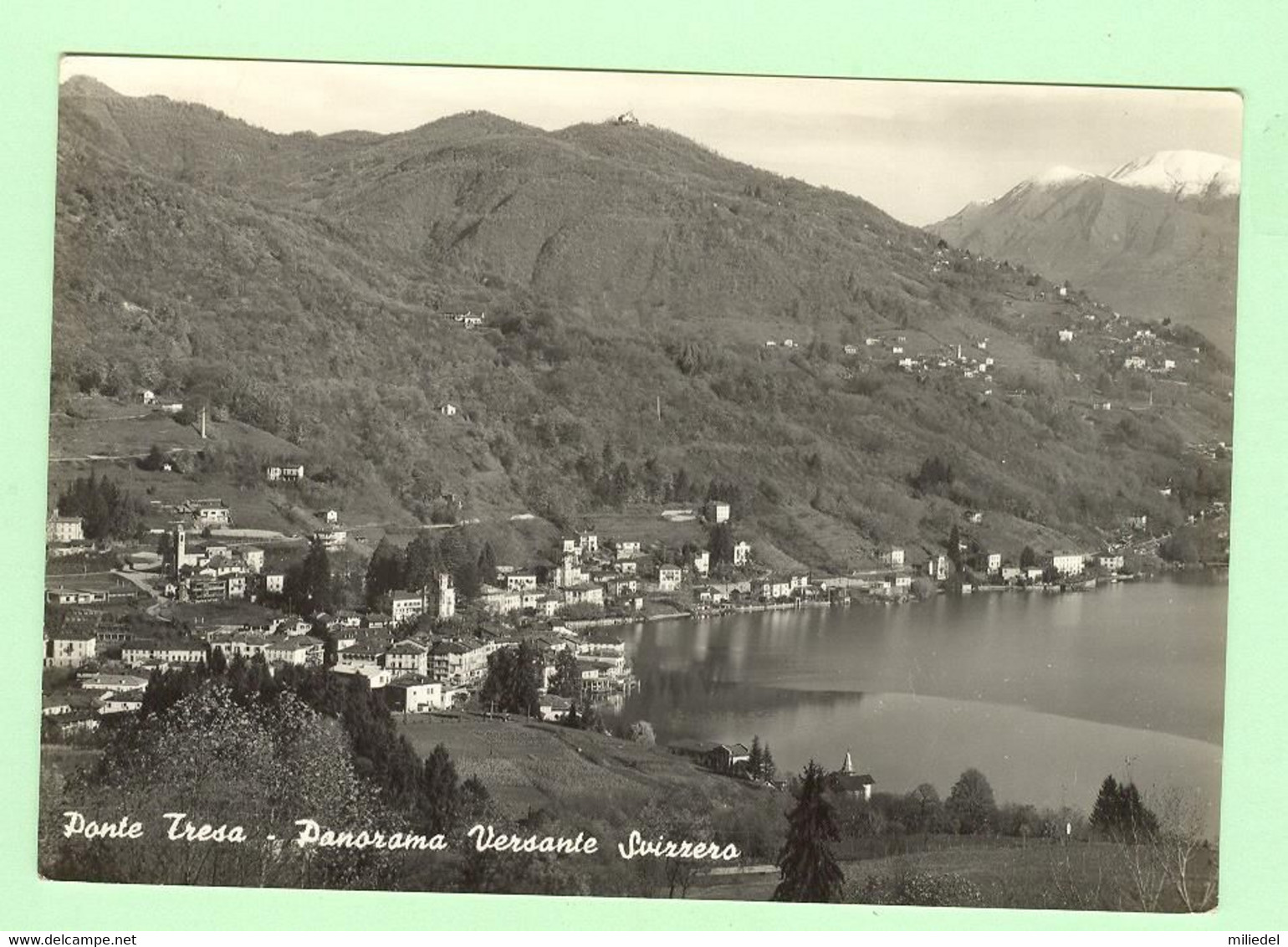 S358 - SUISSE - Ponte Tresa - Panorama Versante Suizzero - Swiss Side - Panorama Der Schweizerischen Seite - Ponte Tresa