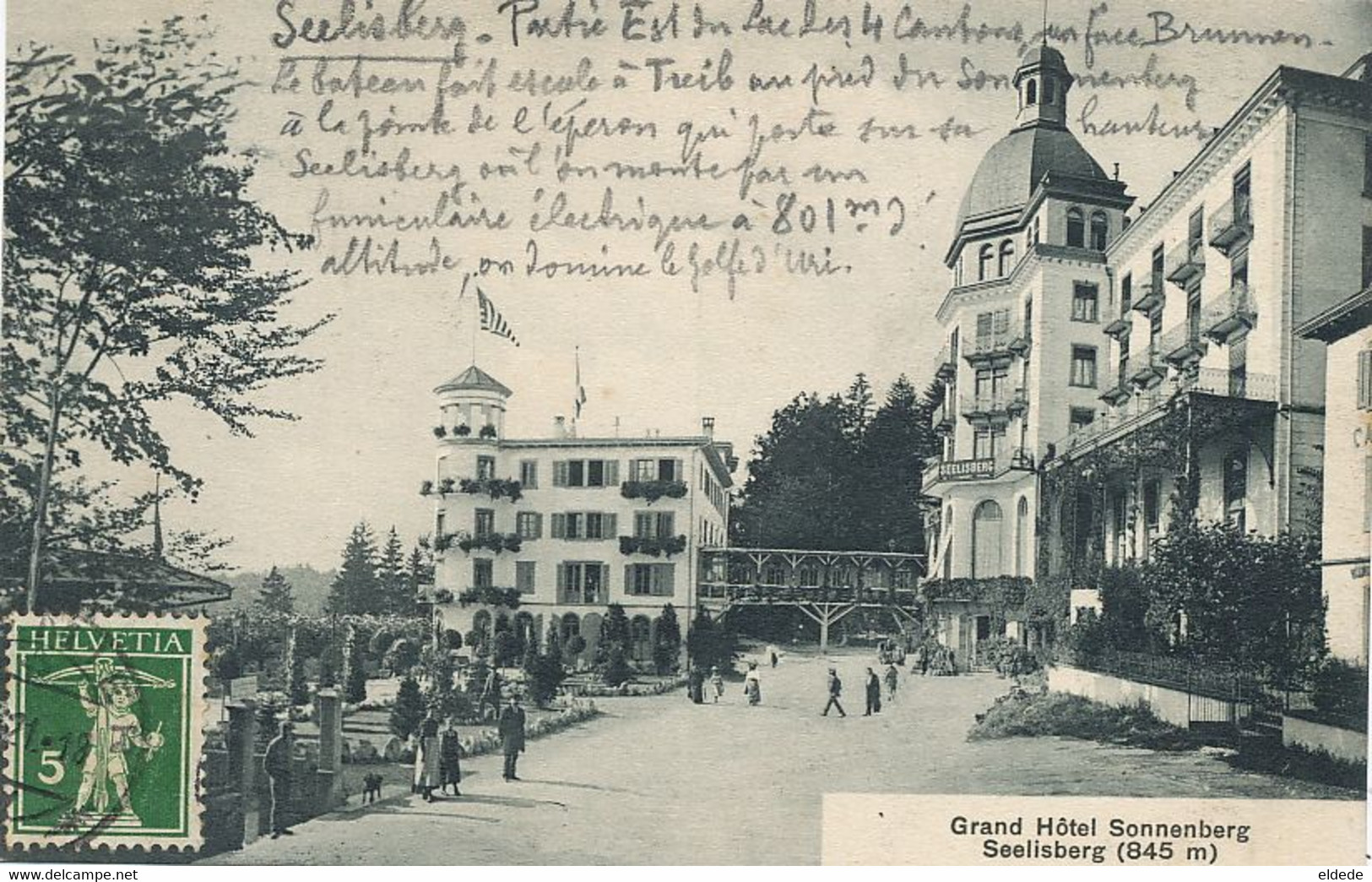 Seelisberg Grand Hotel Sonnenberg  Edit Huggier - Seelisberg