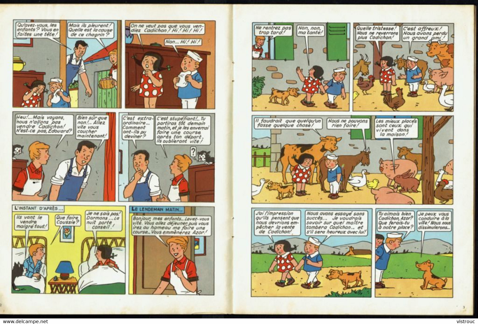 "COUSSIE ET COUSSA Au Marché" De Pierre LACROIX - Edition ALBON - Neuilly-sur-Seine - E.O. De 1960. - Bessy