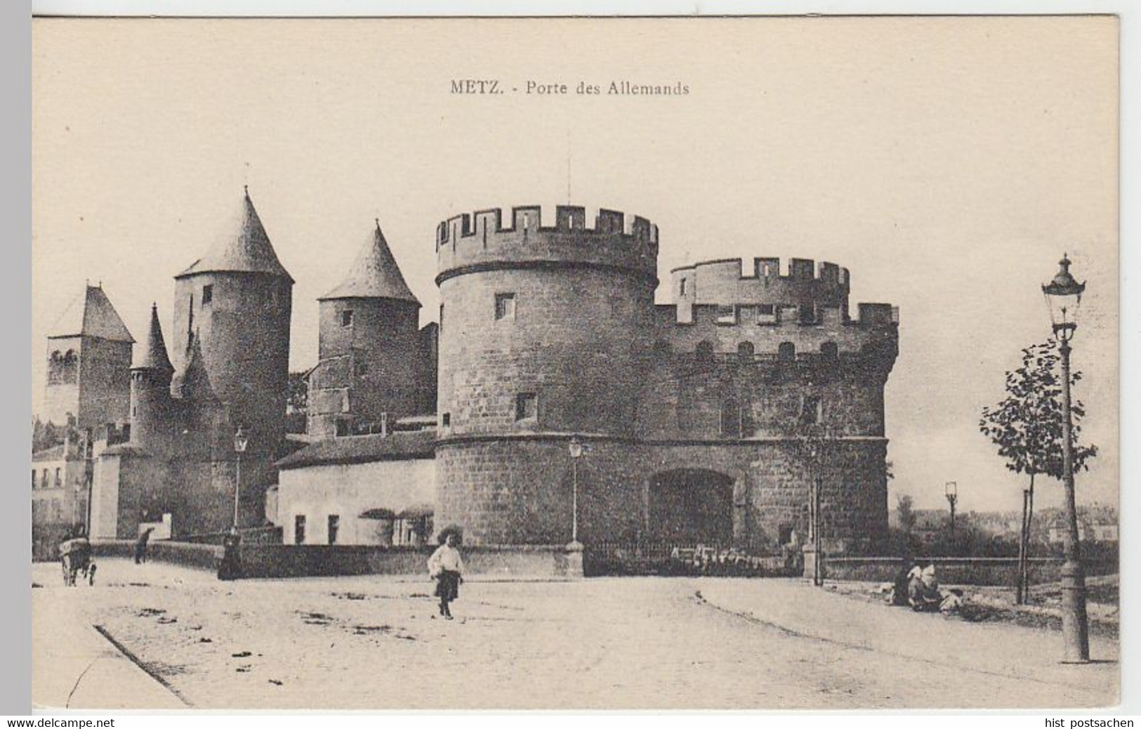 (40552) AK Metz, Porte Des Allemands 1910er - Lothringen