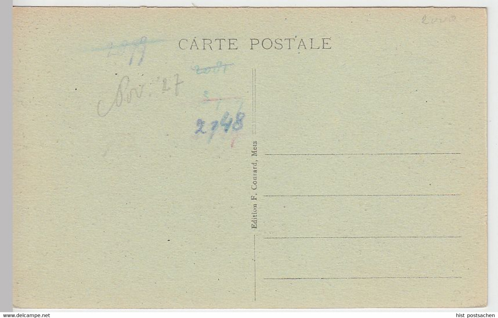 (40552) AK Metz, Porte Des Allemands 1910er - Lothringen