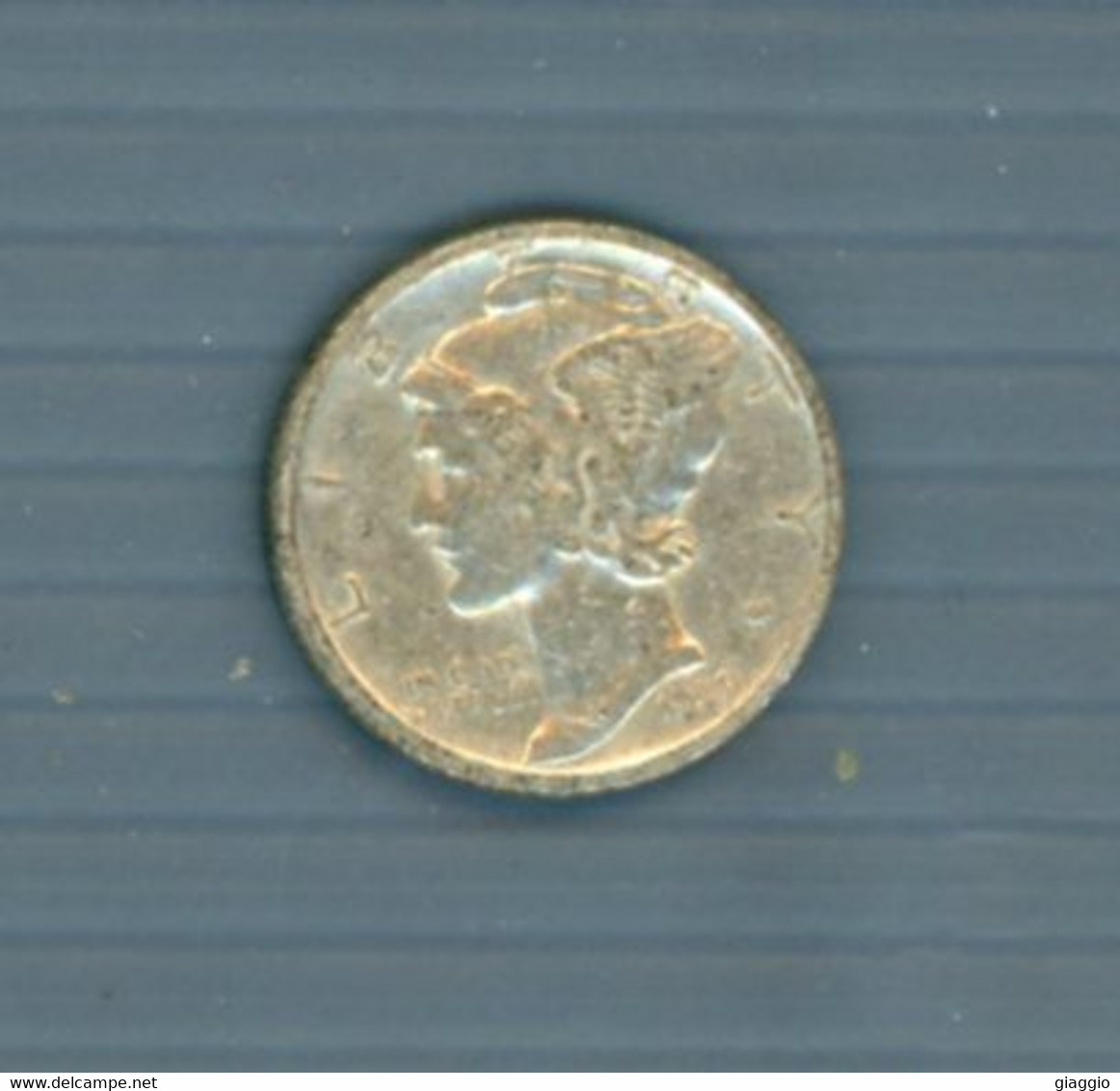 °°° Usa N. 13 - One Dime 1939 Silver Bella °°° - 1916-1945: Mercury (kwik)