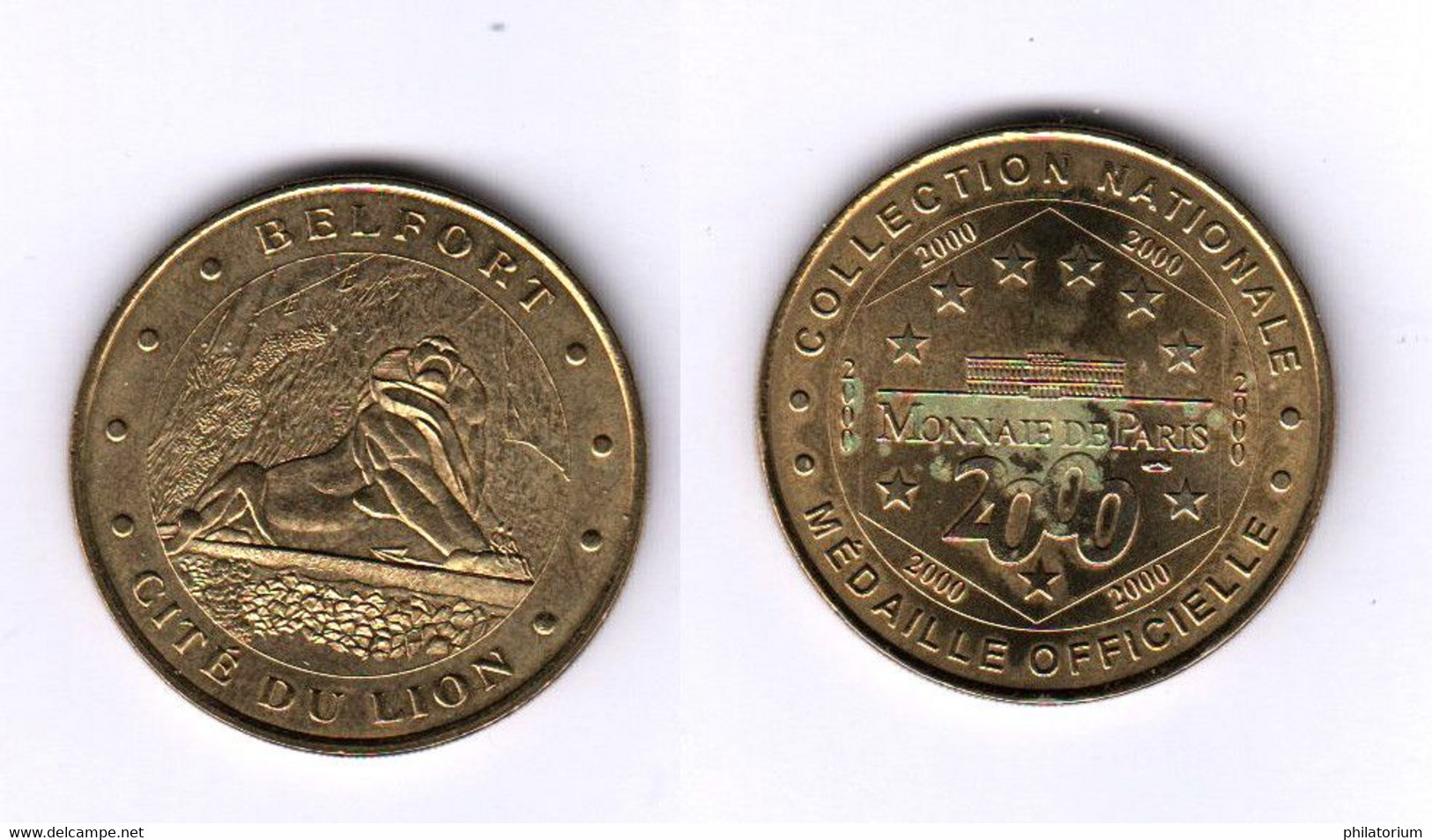 90 BELFORT 2000  Monnaie De Paris - 2000