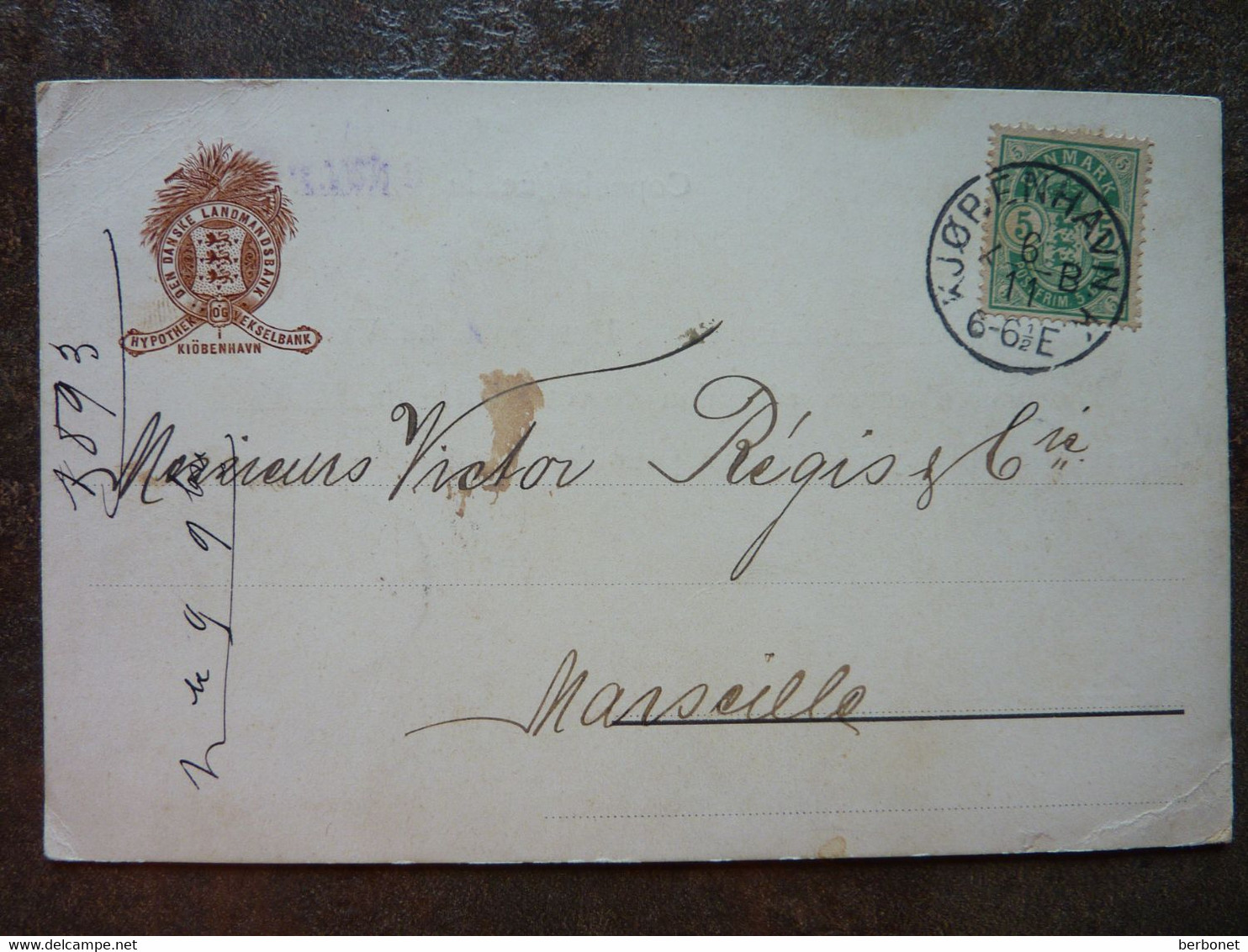 1893   Post Card Used - Briefe U. Dokumente