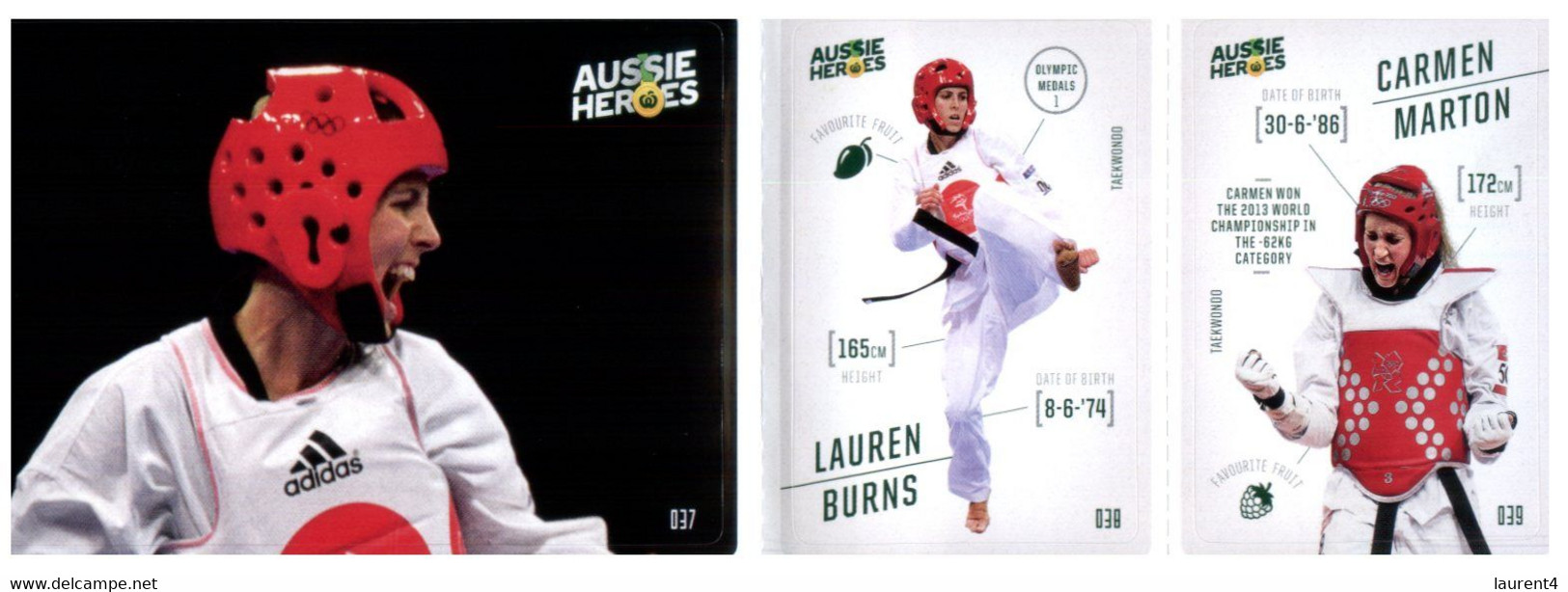 (VV 17 A) Australian Aussie Heroes - Olympic & Paralympic Games 2020 (part Of Collectable From Supermarket) Taekwondo - Sports De Combat