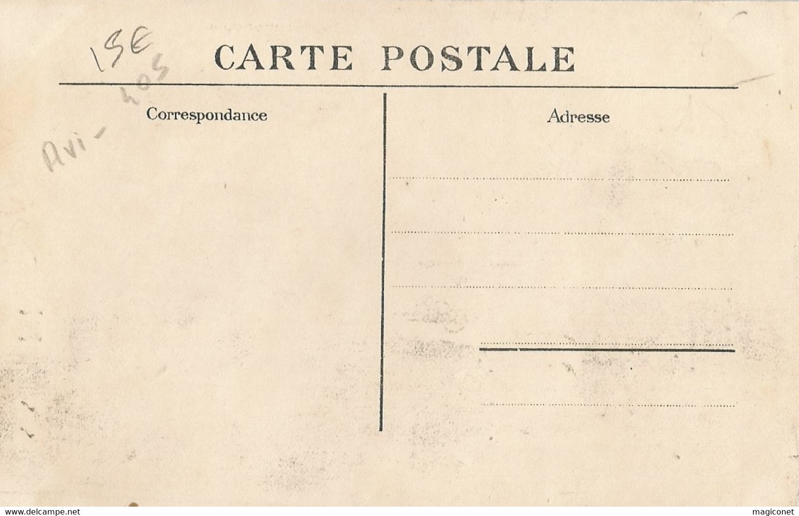 CPA - Paris-Madrid - 21 Mai 1911 - Le Départ - Le Monoplan Train Après L'accident - Ongevalen