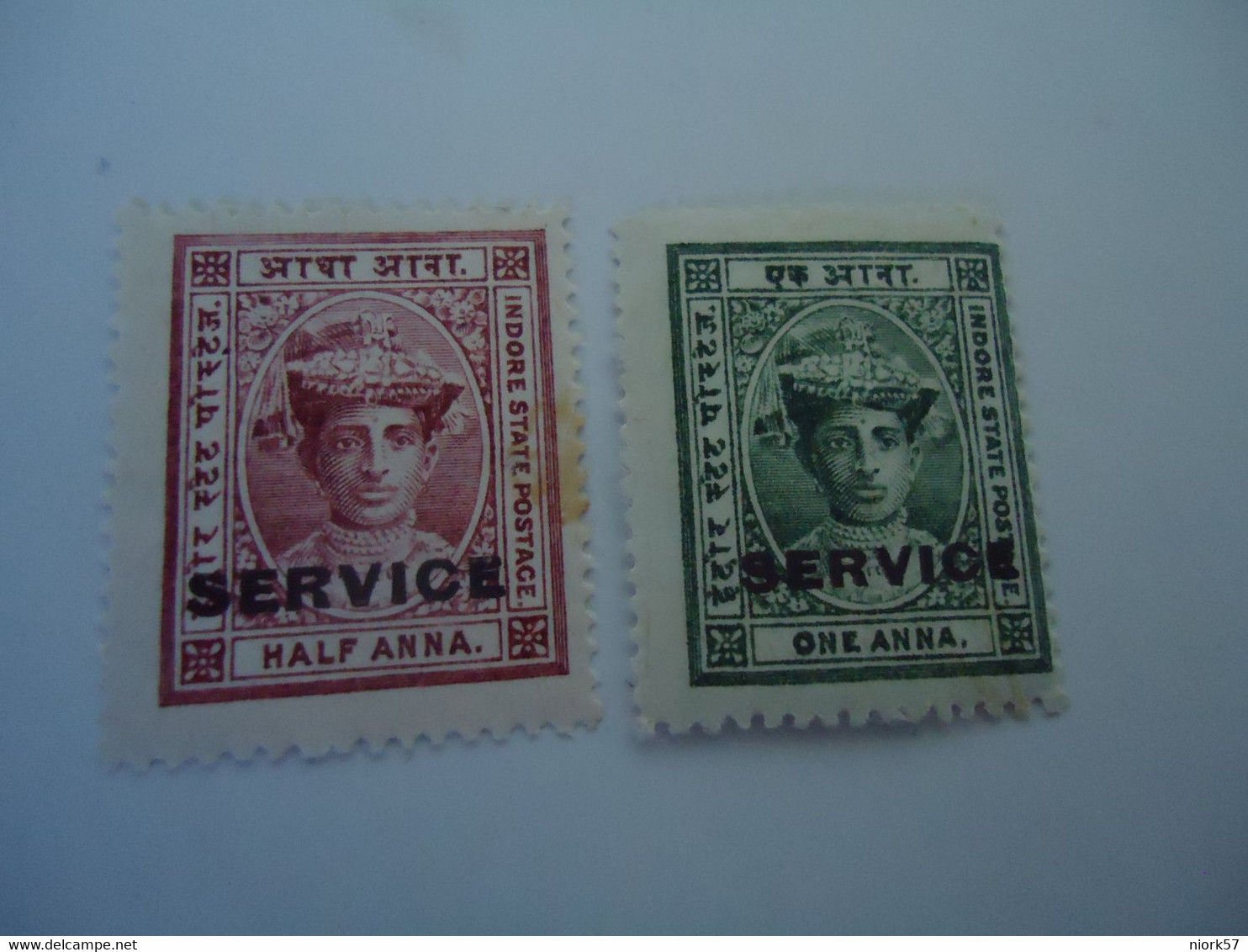 INDORE HOLKAR  INDIA  MLN   STAMPS  SERVICE - Holkar