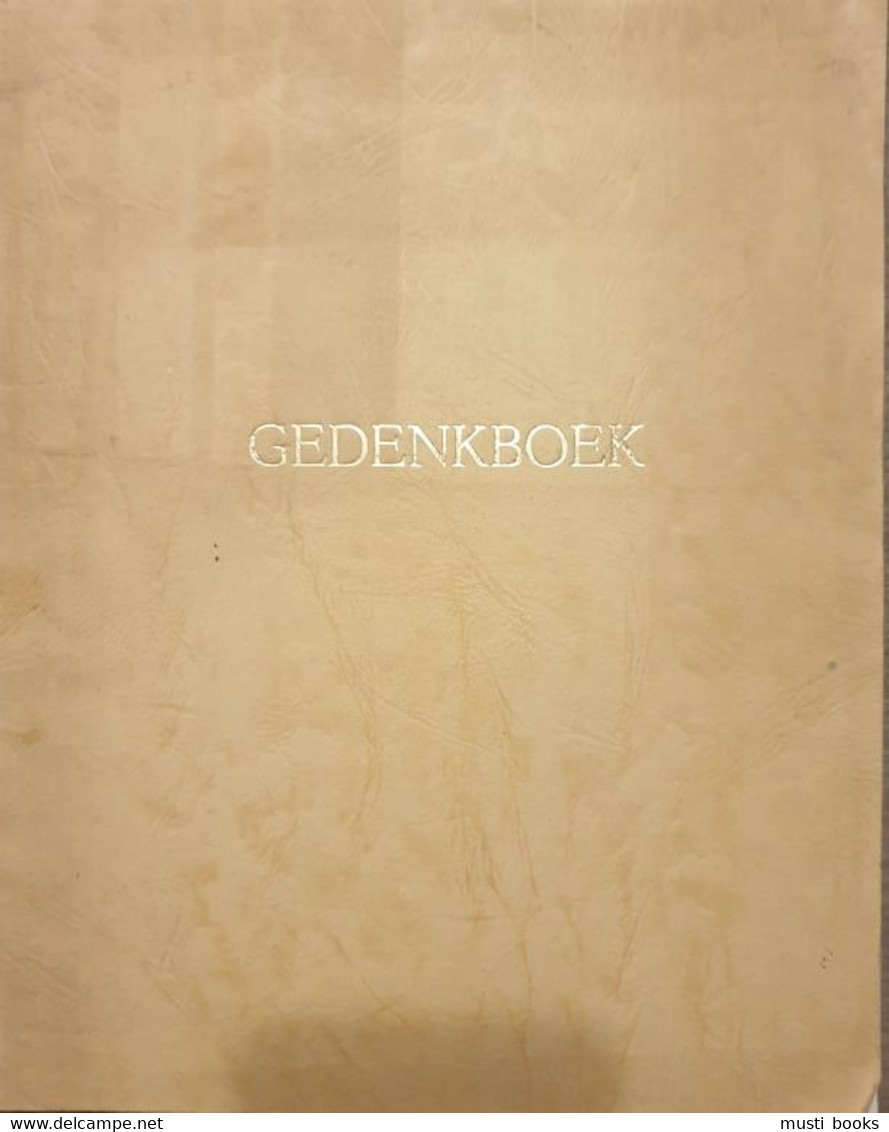 (ZWEVEGEM) Gedenkboek + Foto Ambtsjubileum L.A. Bekaert En A. Vanhaverbeke. - Zwevegem