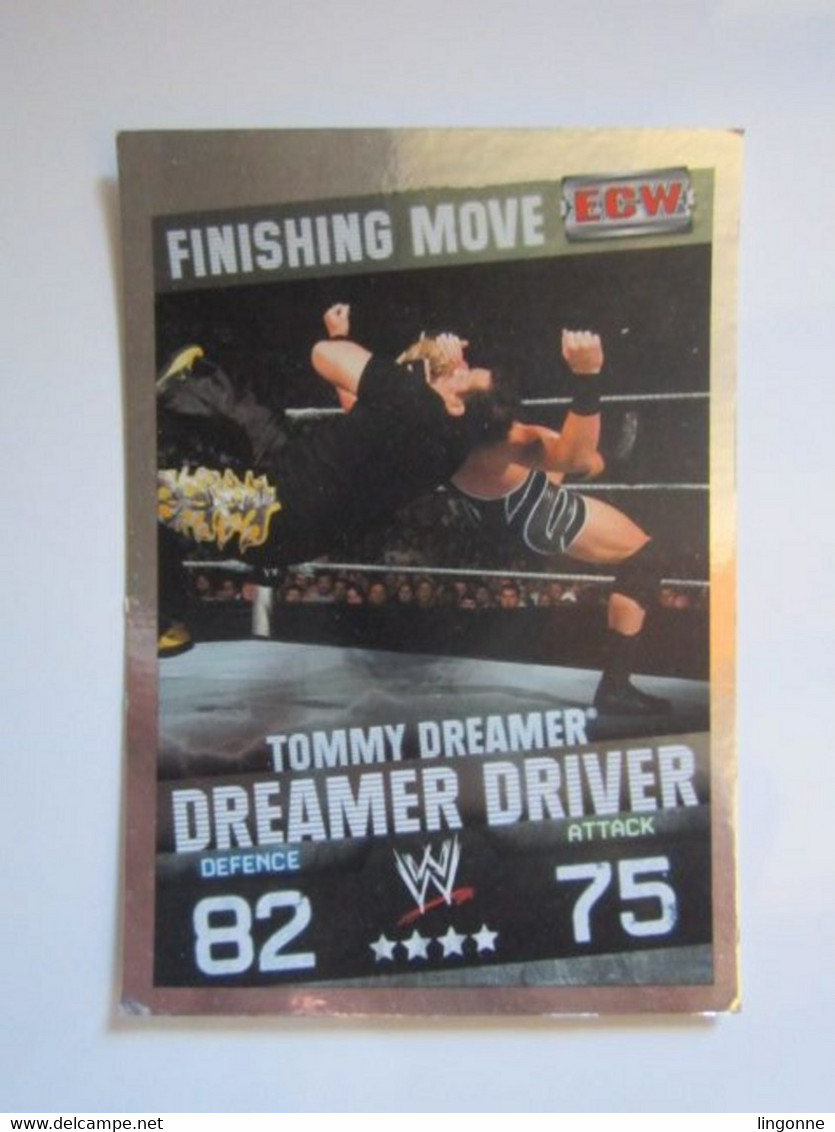 2 Cartes De Catch TOPPS SLAM ATTAX EVOLUTION Trading Card Game FINISHING MOVE TOMMY DREAMER - Trading Cards