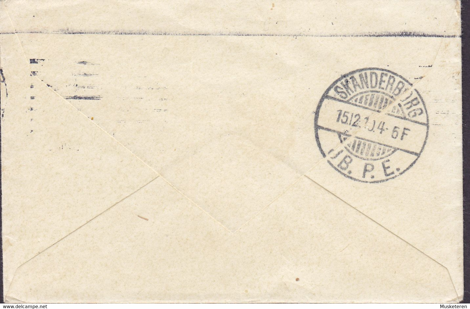 Denmark TMS Cds. KJØBENHAVN B.B.B. 'Petite' 1910 Cover Brief & Original Letter To YDING Brotype Ia SKANDERBORG JB. P.E. - Briefe U. Dokumente