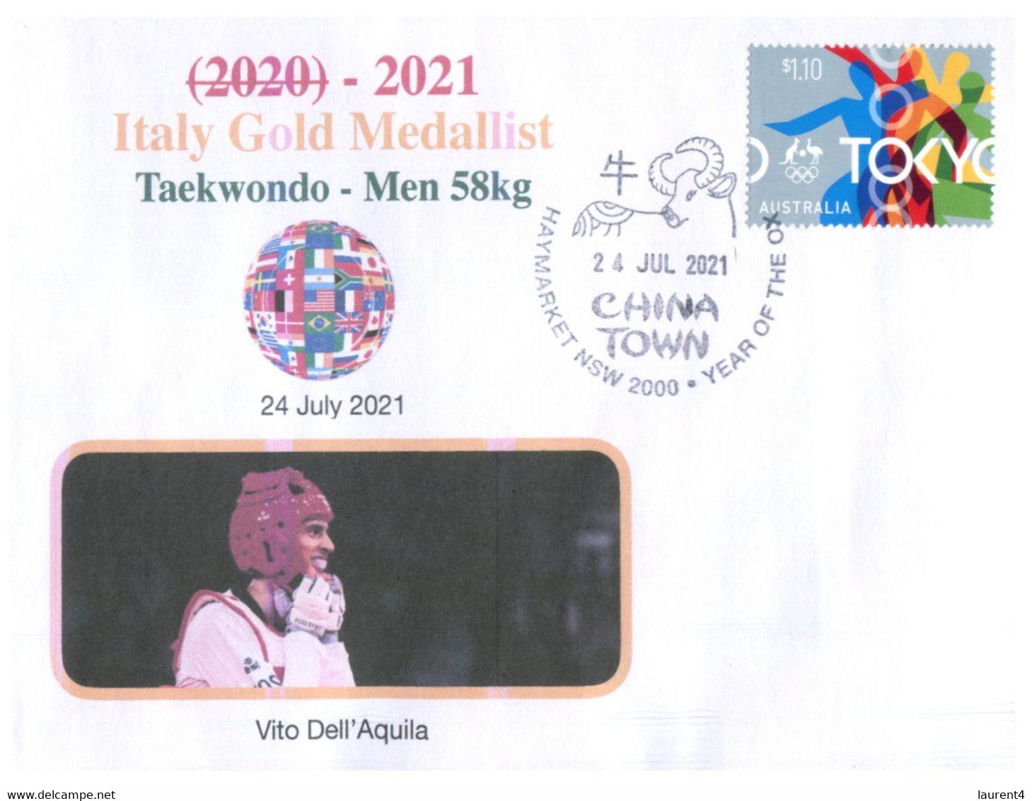 (V V 23 A) 2020 Tokyo Summer Olympic Games - Italy Gold Medal - 24-7-2021 - Men Taekwondo - Summer 2020: Tokyo