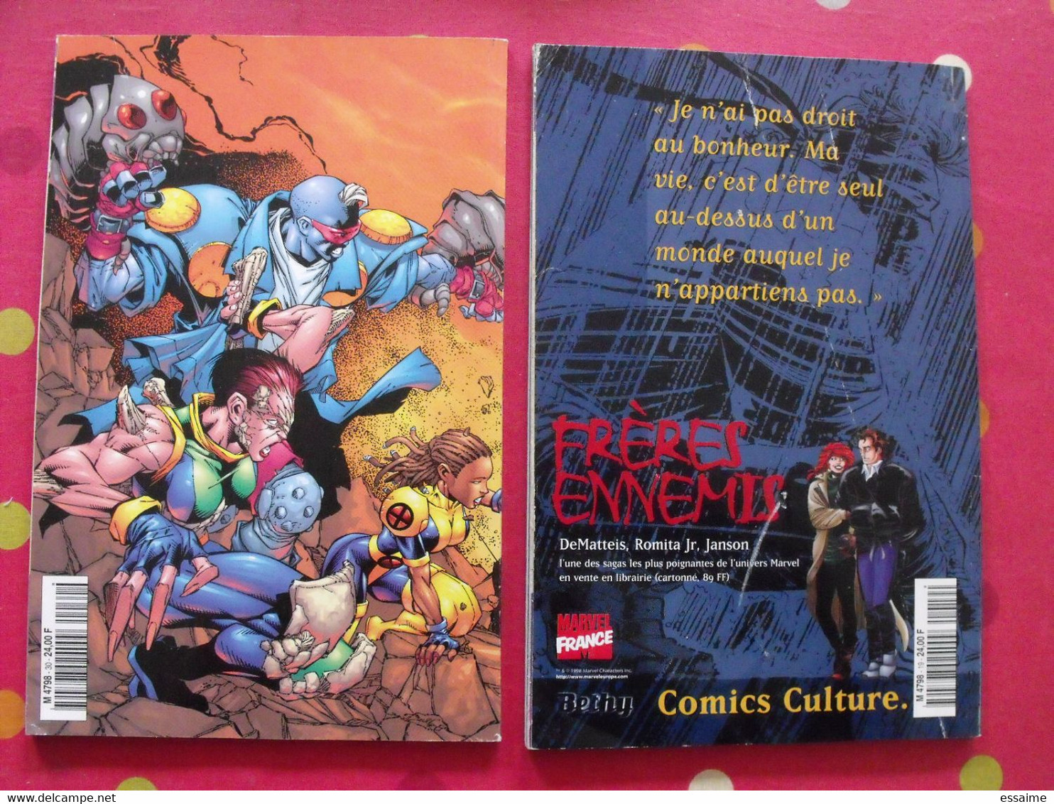 2 Mensuels X-Men N° 19 & 30. Marvel France 1998-1999 - Autres & Non Classés