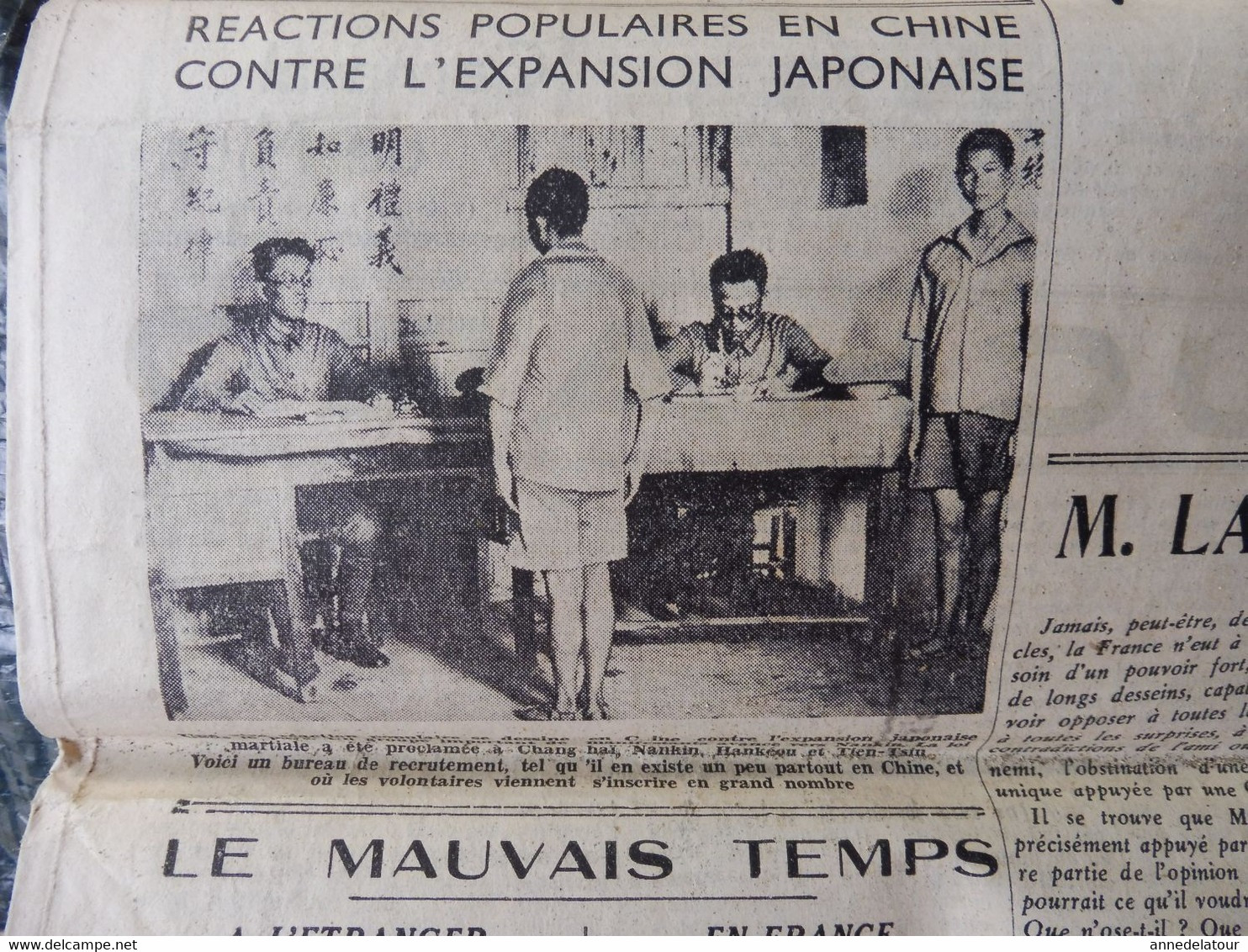 1935 L'AMI DU PEUPLE: Exposition Gustave Courbet à Zurich ;Réaction Populaire En Chine Contre L'expansion Japonaise; Etc - Allgemeine Literatur