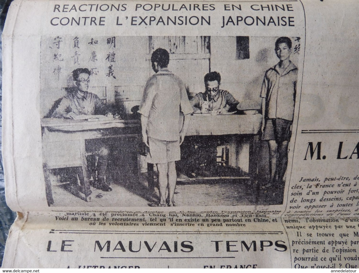 1935 L'AMI DU PEUPLE: Exposition Gustave Courbet à Zurich ;Réaction Populaire En Chine Contre L'expansion Japonaise; Etc - Testi Generali