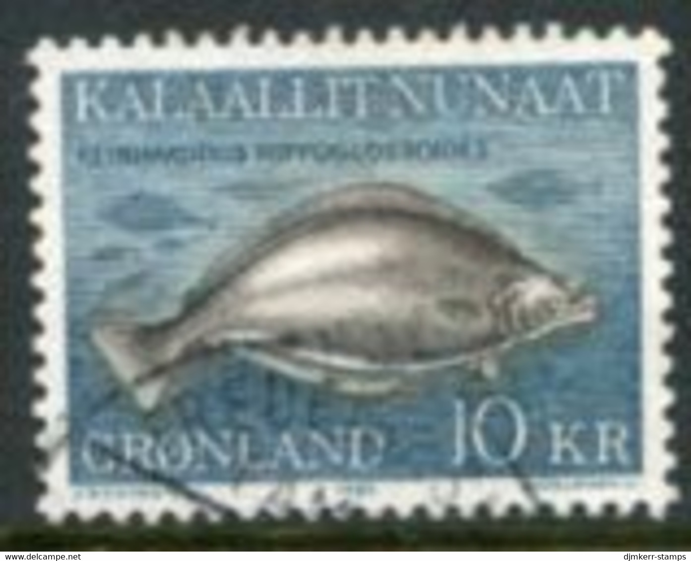 GREENLAND 1985 Greenland Halibut Used.   Michel 162 - Used Stamps