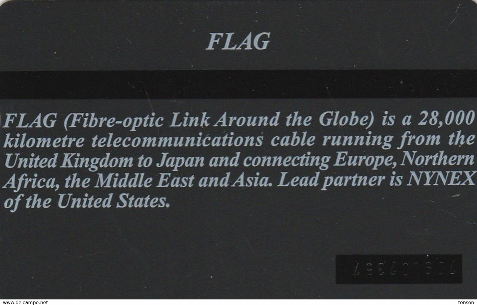 Gibraltar, GIB-63, Fibre Optic Link Around The Globe Flag, Mint, 2 Scans. - Gibilterra