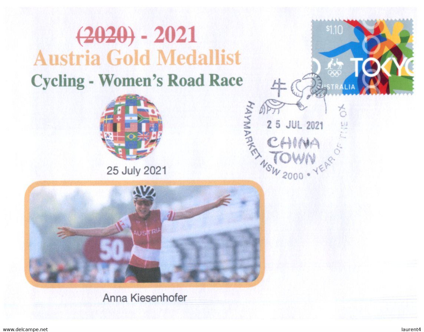 (WW 2) 2020 Tokyo Summer Olympic Games - Austria Gold Medal - 25-7-2021 - Women's Cycling - Sommer 2020: Tokio