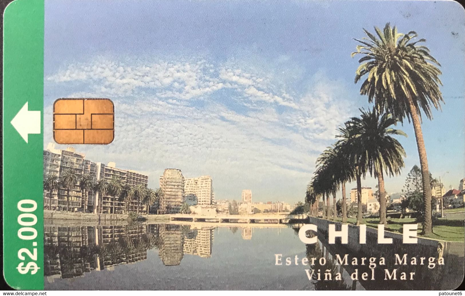 CHILI - Phonecard - CTC - Vina Del Mar - $ 2.000 - Chile