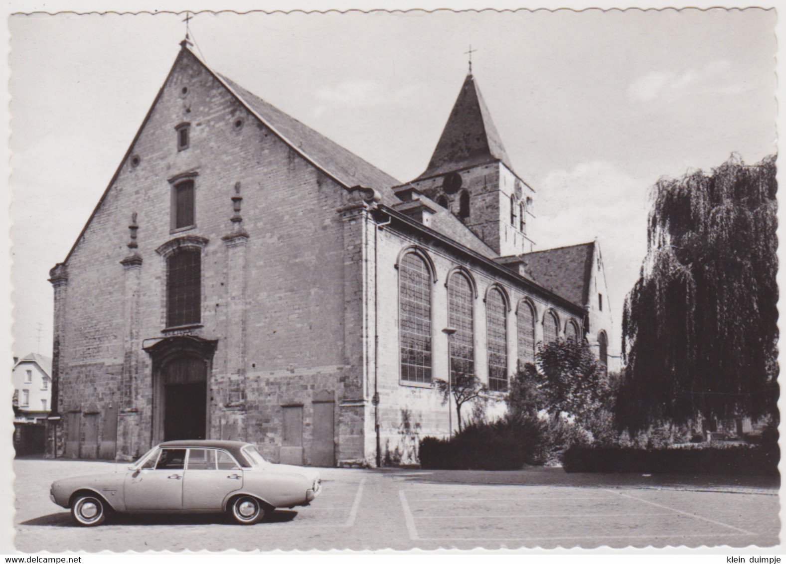 Opwijk. St.-Pauluskerk. Echte Foto. Uitg. VDS - Hamme. Ford Taunus. - Opwijk