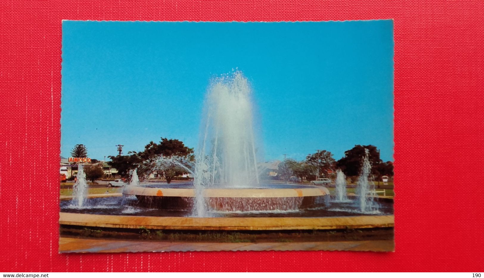 Rockhampton.Modern Coloured Fountain - Rockhampton