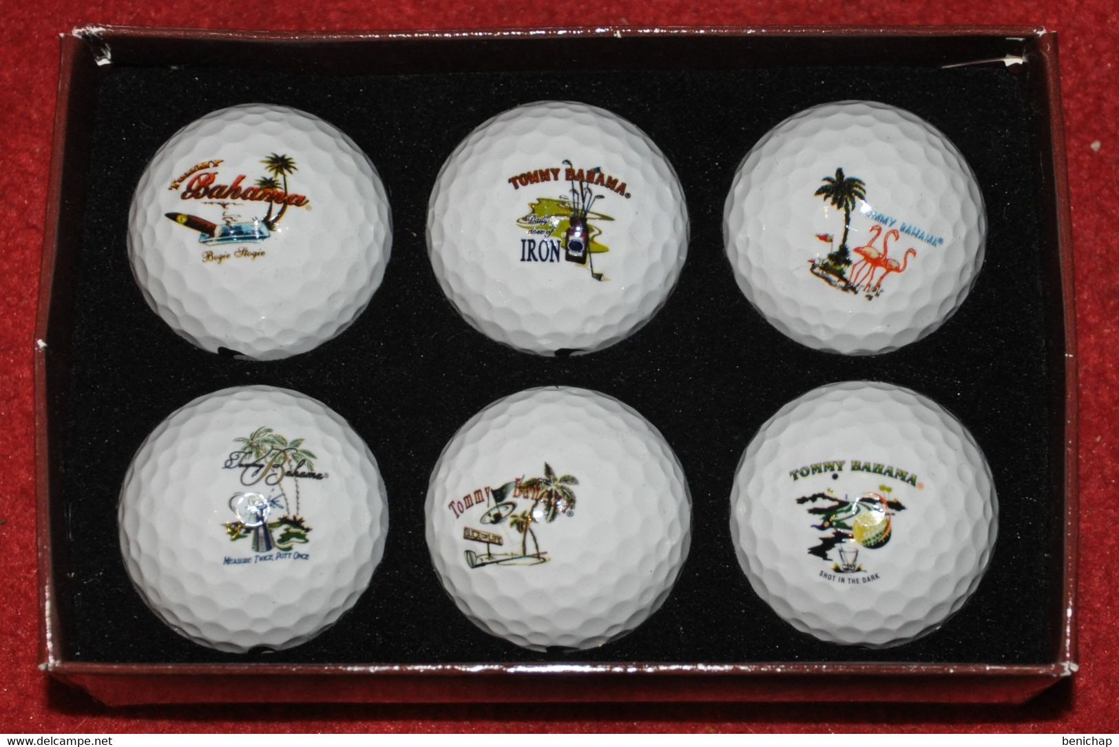 Collector 6 NIKE Precisor Power Distance Soft Island Golf Balls - Tommy Bahama. - Apparel, Souvenirs & Other