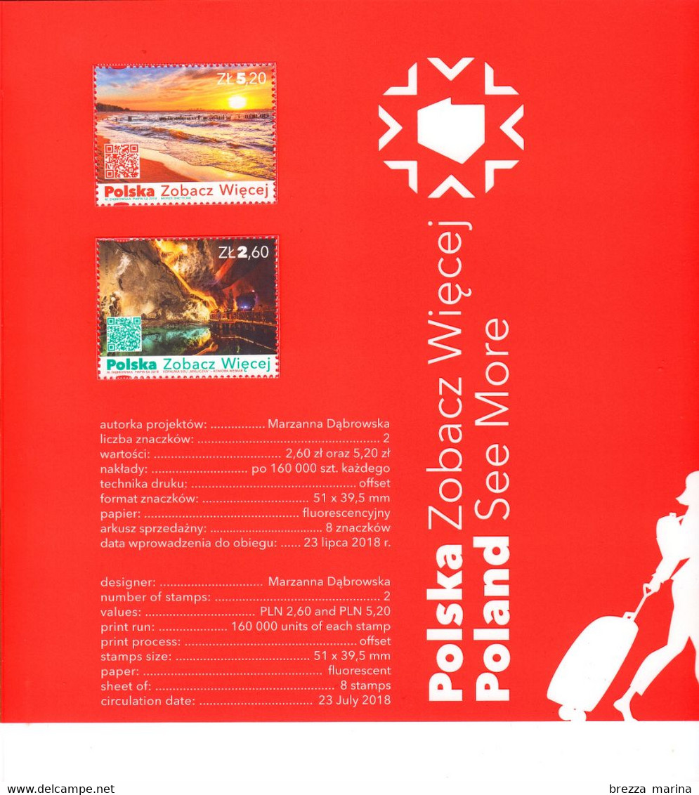 Nuovo - MNH - POLONIA - 2018 - See More - Mar Baltico - Folder - Booklets