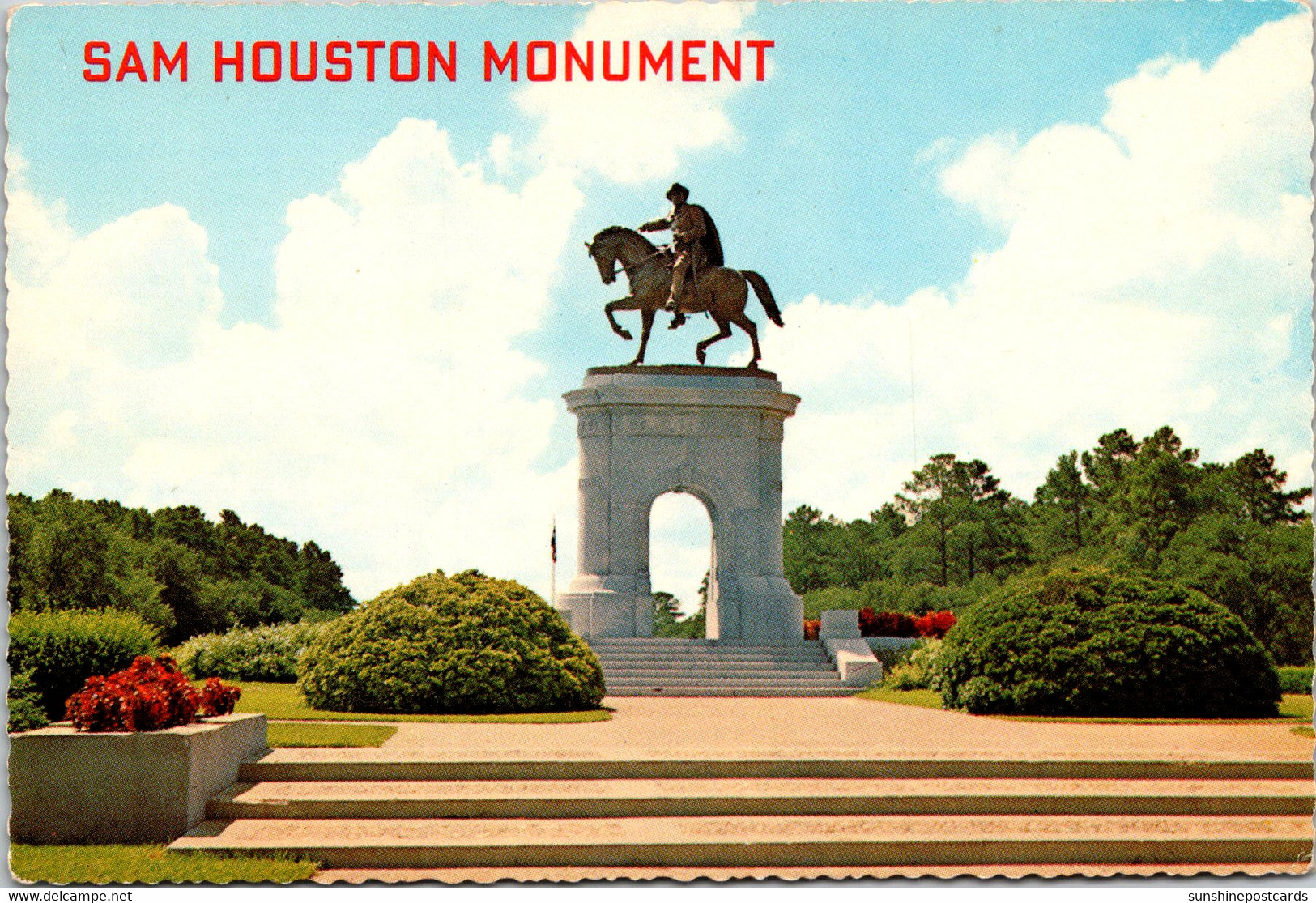 Texas Houston Herman Park Sam Houston Monument - Houston