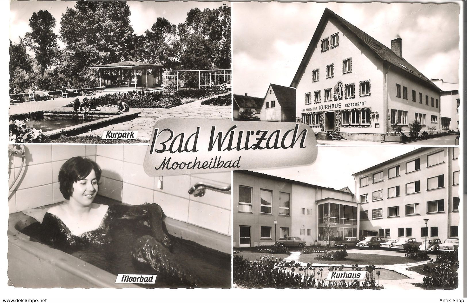 Bad Wurzach - Moorheilbad - 4 Ansichten   V.1963 (53587) - Bad Wurzach