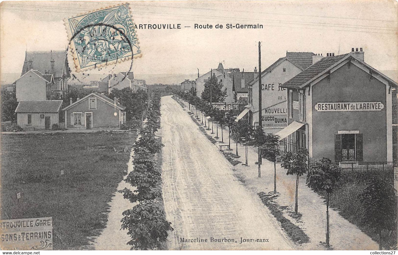 78-SARTROUILLE- ROUTE DE ST-GERMAIN - Sartrouville