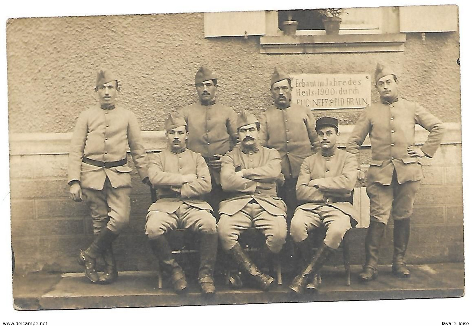 CPA ALLEMAGNE DUSSELDORF CARTE PHOTO MILITAIRE  RARE BELLE CARTE !! - Düsseldorf