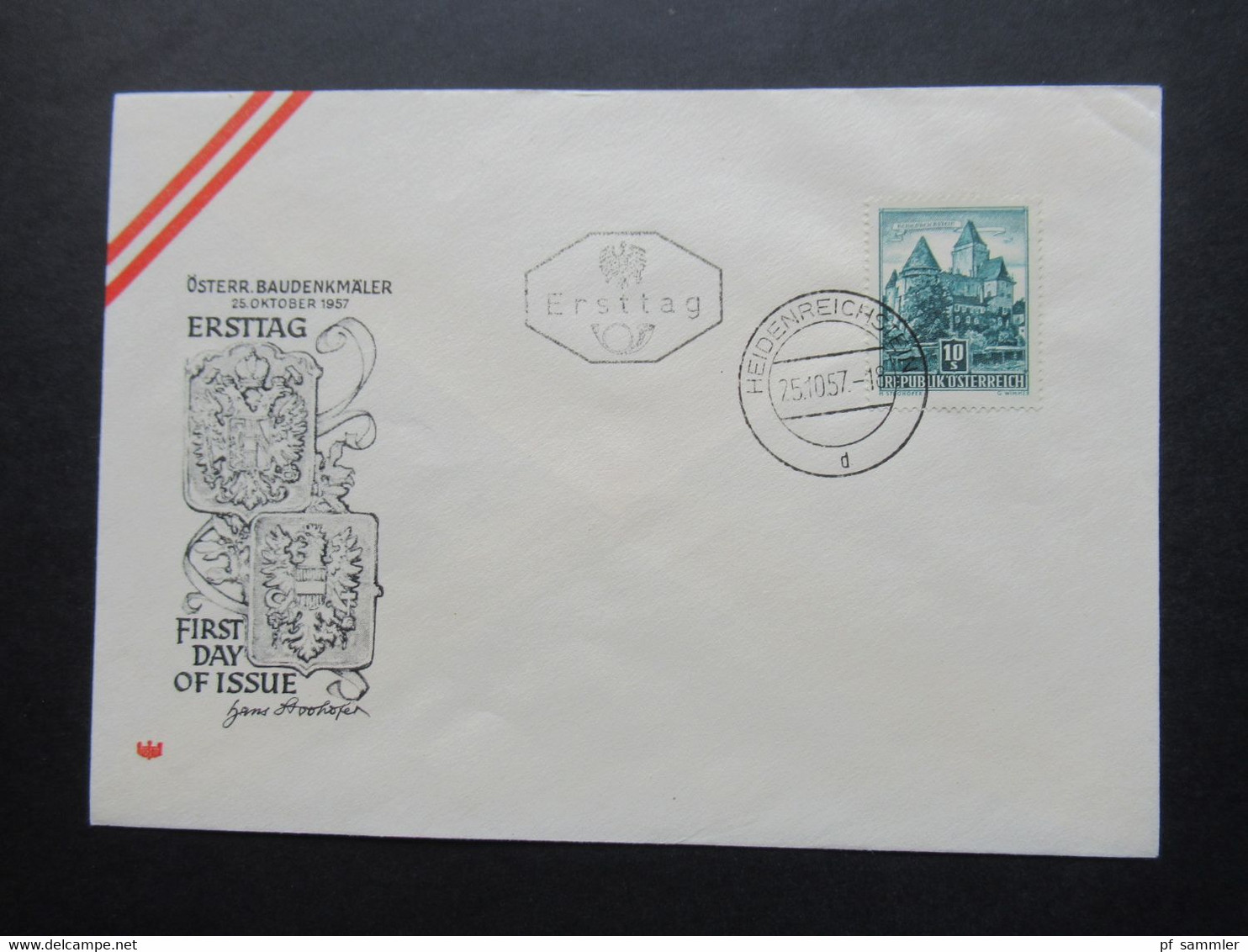 Österreich 1948 - 1960 FDC / Sonderstempel / Sonderbelege teils 4er Blocks und Randstücke hoher Katalogwert!! 84 Belege