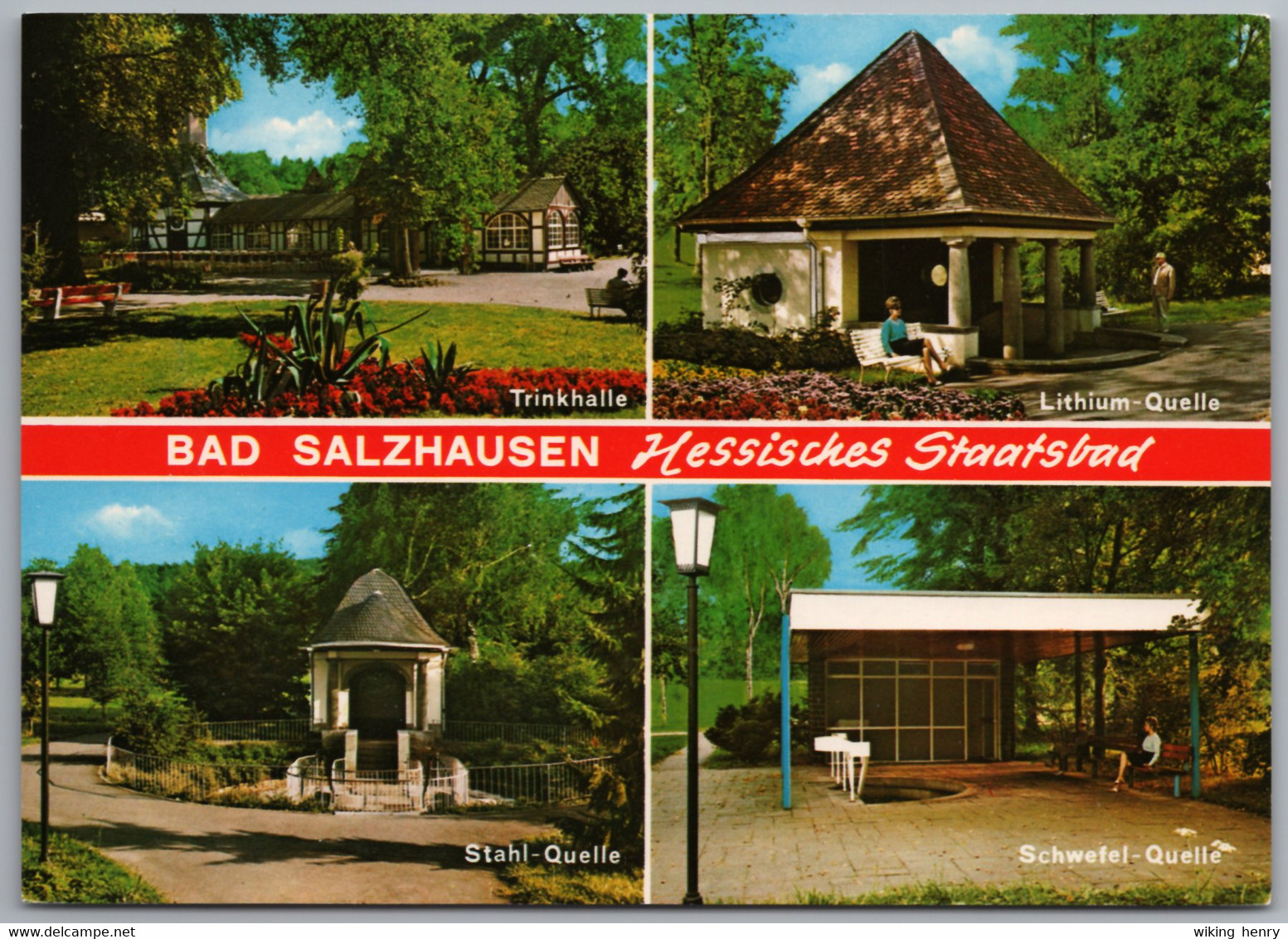 Nidda Bad Salzhausen - Mehrbildkarte 11 - Wetterau - Kreis