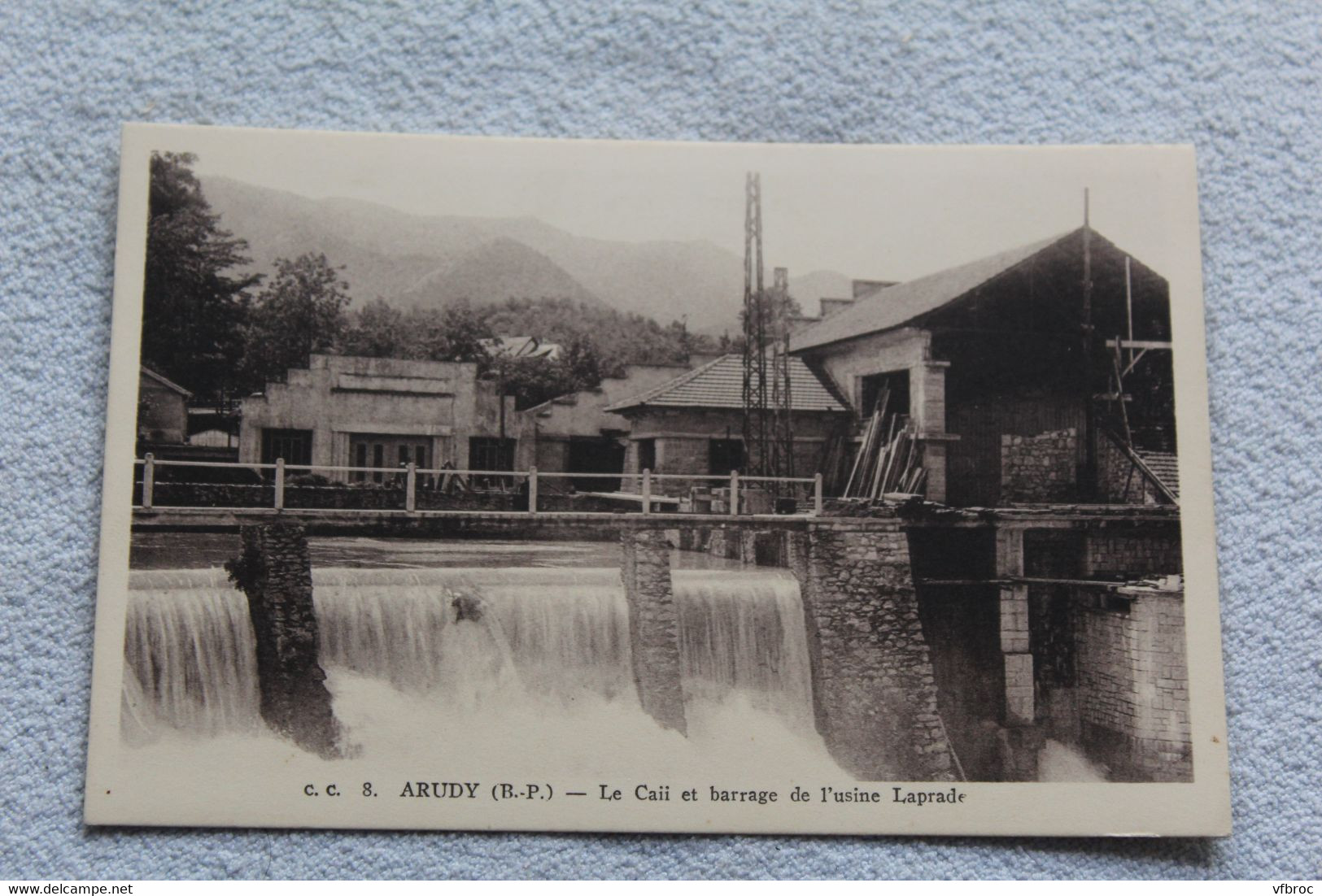 Audy, Le Caii Et Barrage De L'usine Laprade, Pyrénées Atlantiques 64 - Arudy