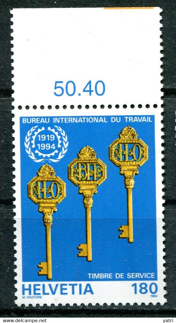 Svizzera (1994) - ILO / BIT - Mi. 110 ** - ILO