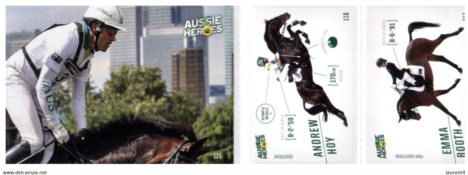 (WW 17A) Australian Aussie Heroes - Olympic & Paralympic Games 2020 (part Of Collectable Supermarket) Equestrian - Reiten