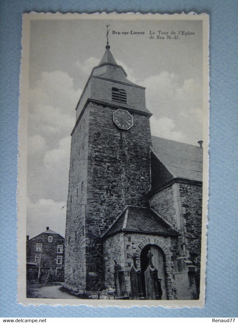 Bra-sur-Lienne - La Tour De L'Eglise De Bra N.-D. - Lierneux
