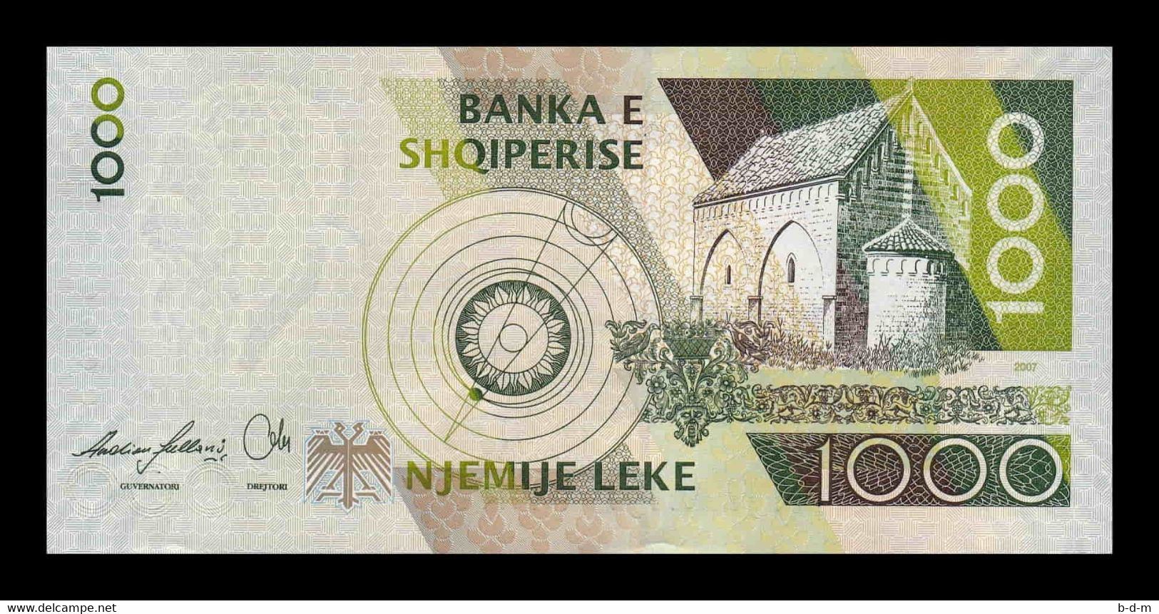 Albania 1000 Leke 2007 Pick 73a SC UNC - Albanie