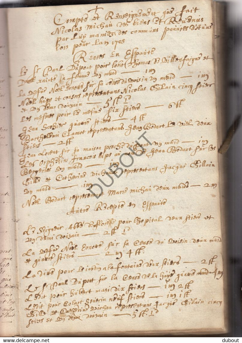 Auvelais/Sambreville - Registre Censal 1709-±1750 (S42) - Manuscripts