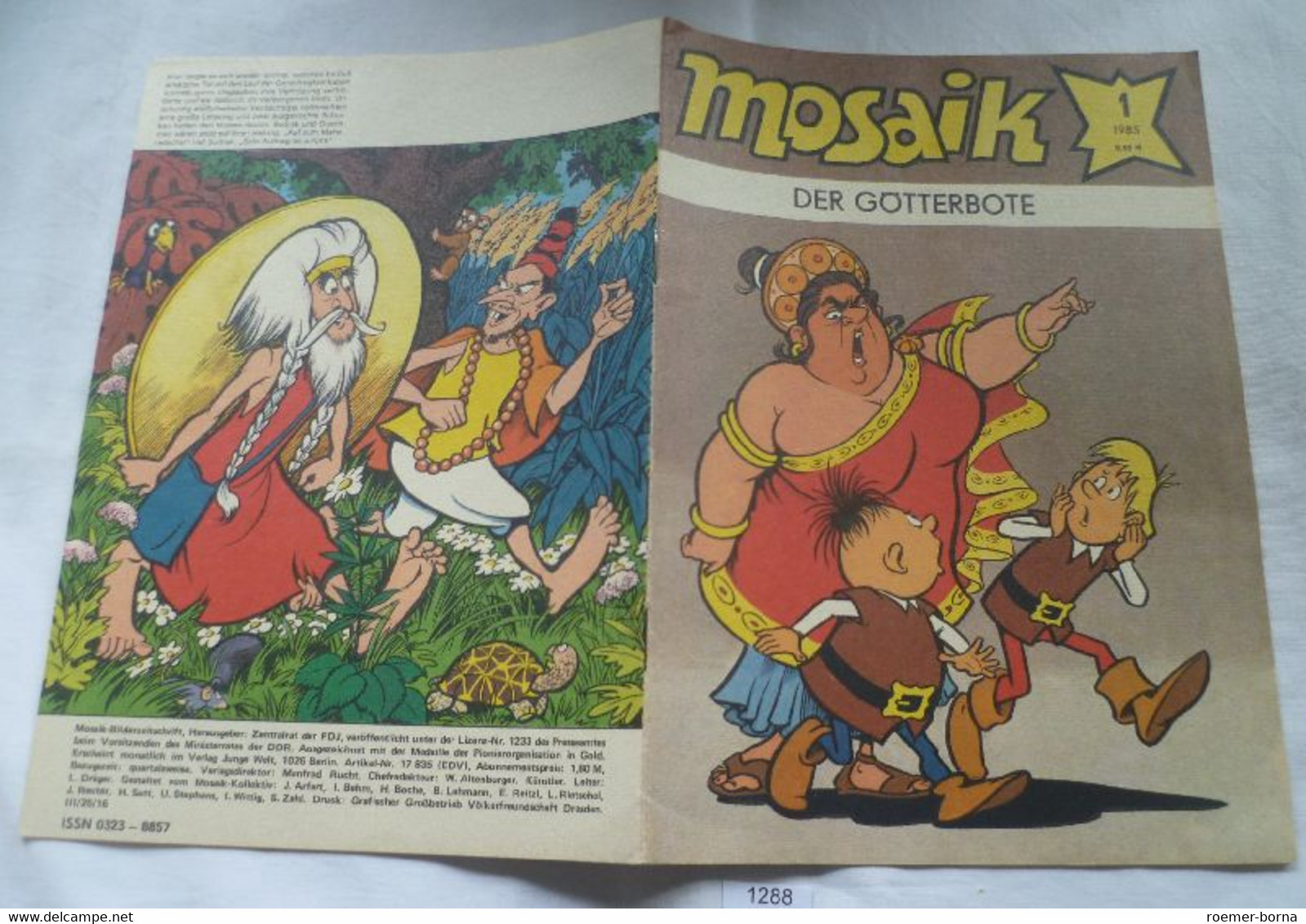 Mosaik Abrafaxe Nummer 1 Von 1985 - Abrafaxe