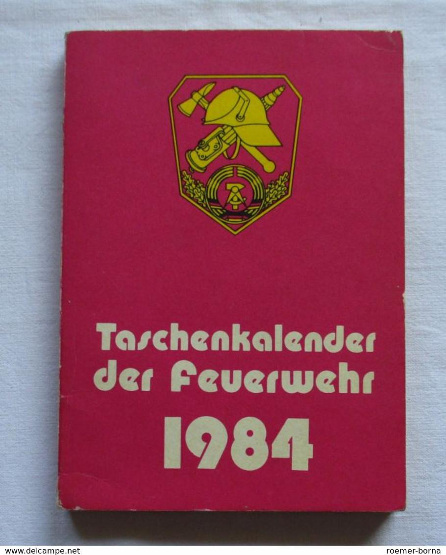 Taschenkalender Der Feuerwehr 1984 - Kalender