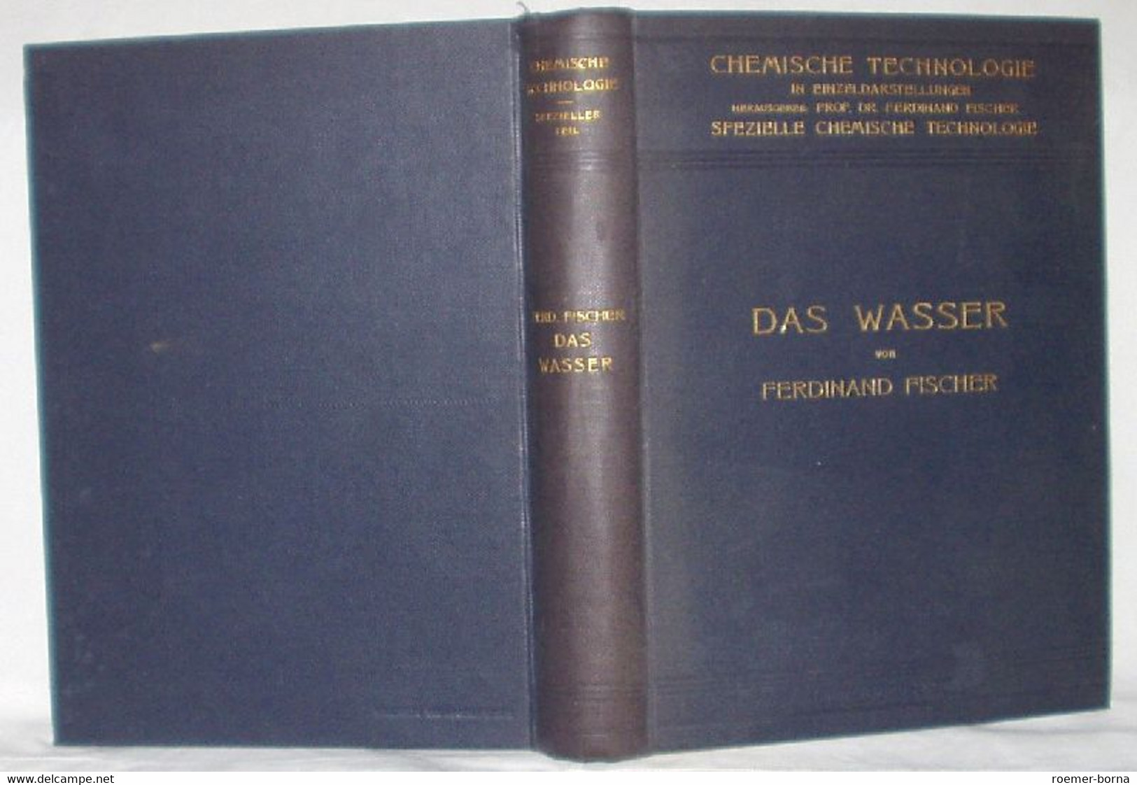 Das Wasser. Seine Gewinnung, Verwendung Und Beseitigung. Mit Besonderer Berücksichtigung Der Flussverunreinigung. - Techniek