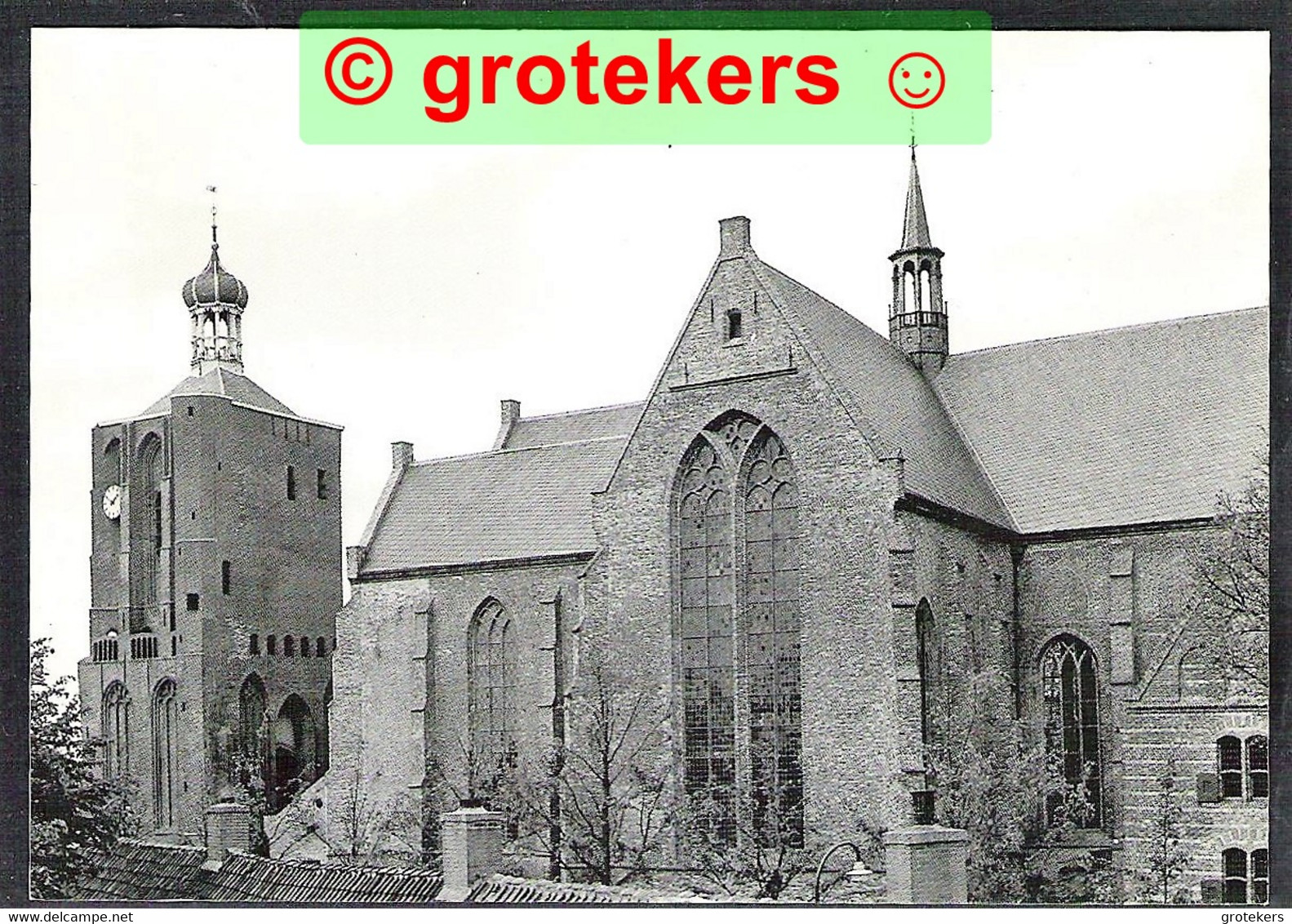 WORKUM Ned. Herv. Kerk Met Toren 1975 - Workum