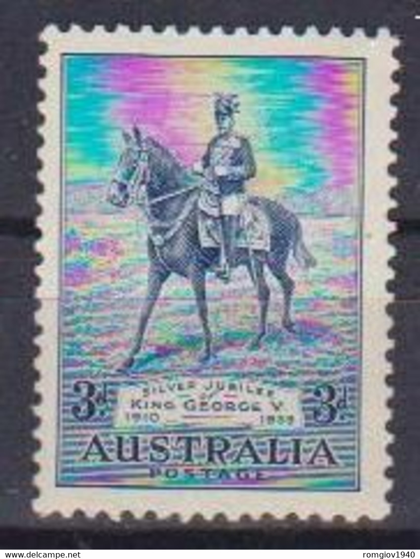 AUSTRALIA 1935 GIUBILEO DI RE GIORGIO V UNIF. 140 MLH VF - Neufs