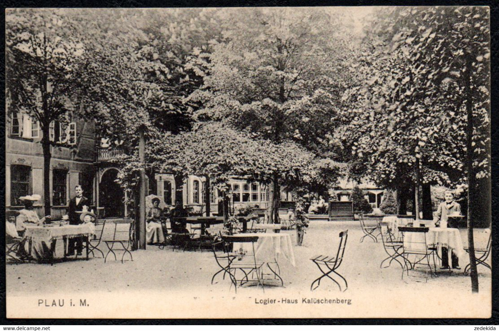 F0843 - Plau Am See - Gaststätte Logier Haus Kalüschenberg - Plau