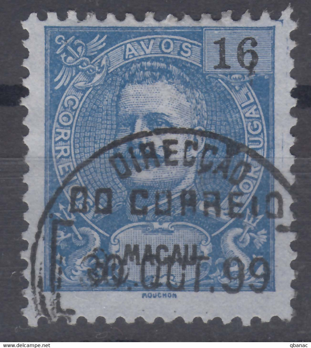 Portugal Macao Macau 1898 Mi#90 Used - Gebraucht