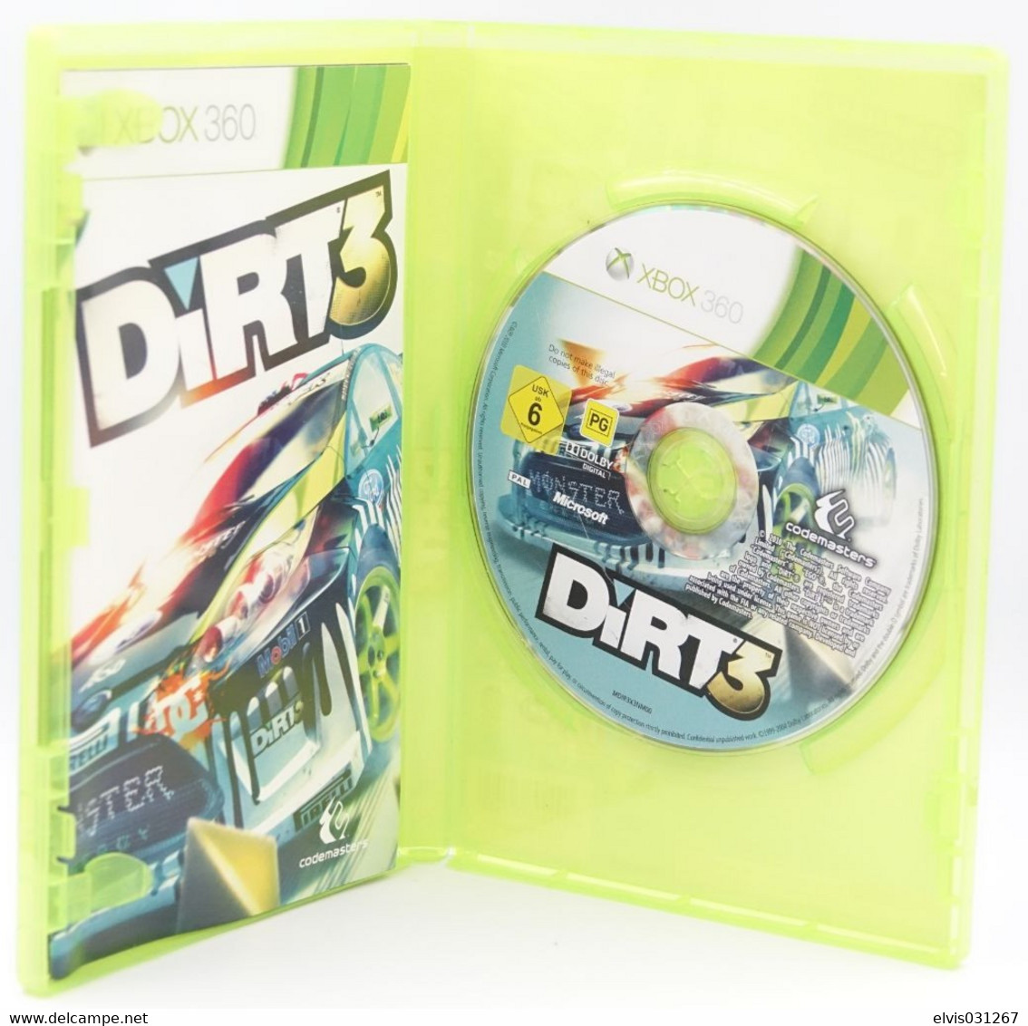 MICROSOFT XBOX 360 : DIRT RALLY 3 - Xbox 360